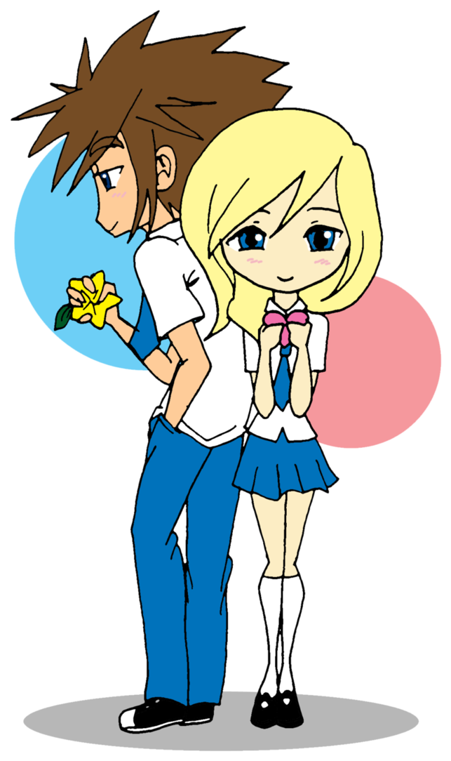 High School Crush By Cherryblossoms24 On Deviantart - Highschool Crush (720x1110)