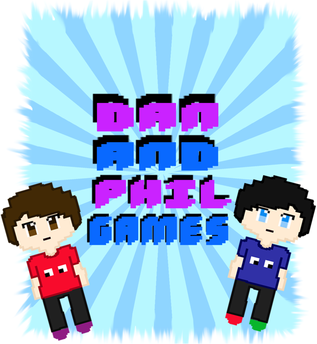 Dan And Phil By Littlephilosaur On Deviantart - Dan And Phil Games Art (1024x1120)