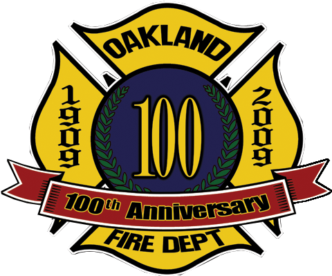 To Celebrate The 100th Anniversary Of The Oakland Fire - Emblem (490x401)