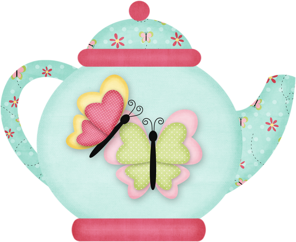 B *✿* Have Tea Whith Me Scrapbook Recipe Book, Kitchen - Teteras Png (1280x1054)