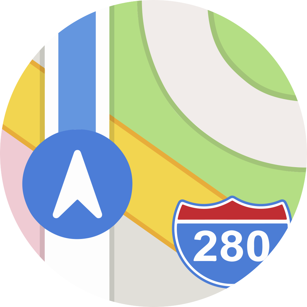 Get Started - Apple Maps App (988x988)