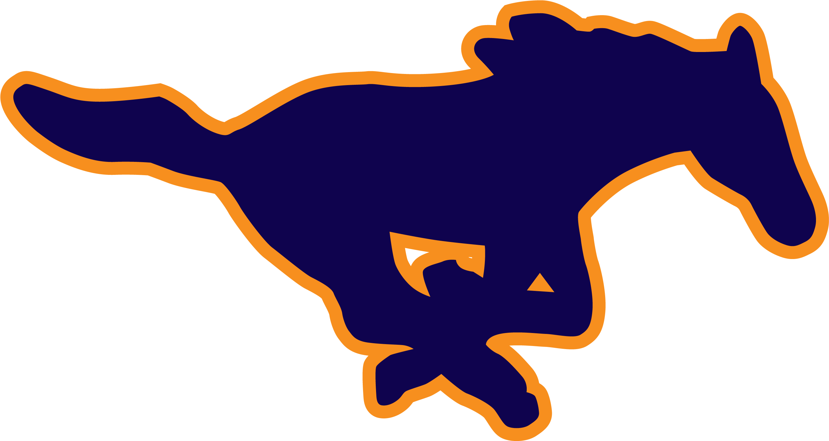 Mountain Crest Mustangs - Mountain Crest Mustangs Logo (2683x1424)