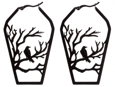 Earrings - Metallic Star Earrings (400x400)