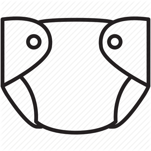 About Every Mother, Inc - Clip Art Baby Diaper (512x512)