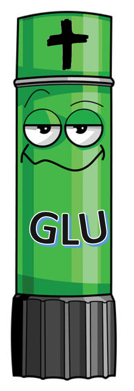Our New Youth Meets Fortnightly, Sunday Evenings - Glue Stick (527x780)