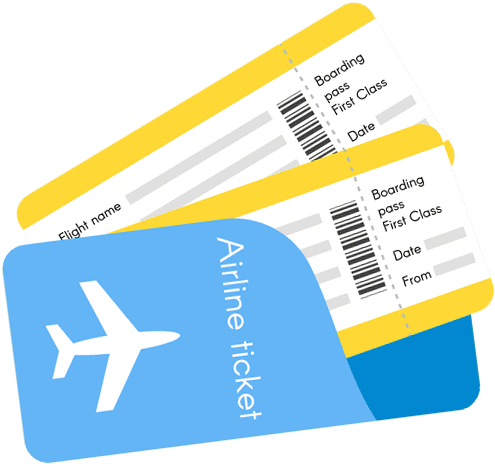 Jpg Download Airplane Ticket Clipart - Airline Tickets (512x512)