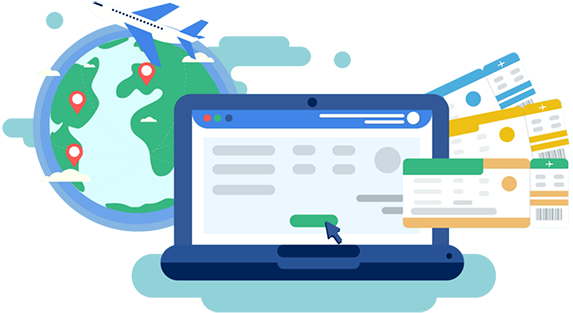 Easy Booking With Fare Alerts - Illustration (600x428)