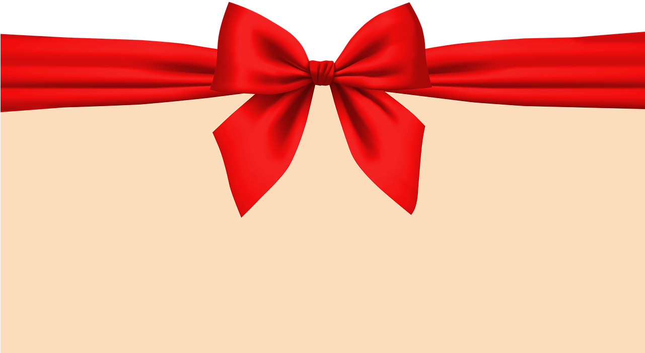 Bow 101 Workshop Scheduled - Red Ribbon Drawing (1280x1280)