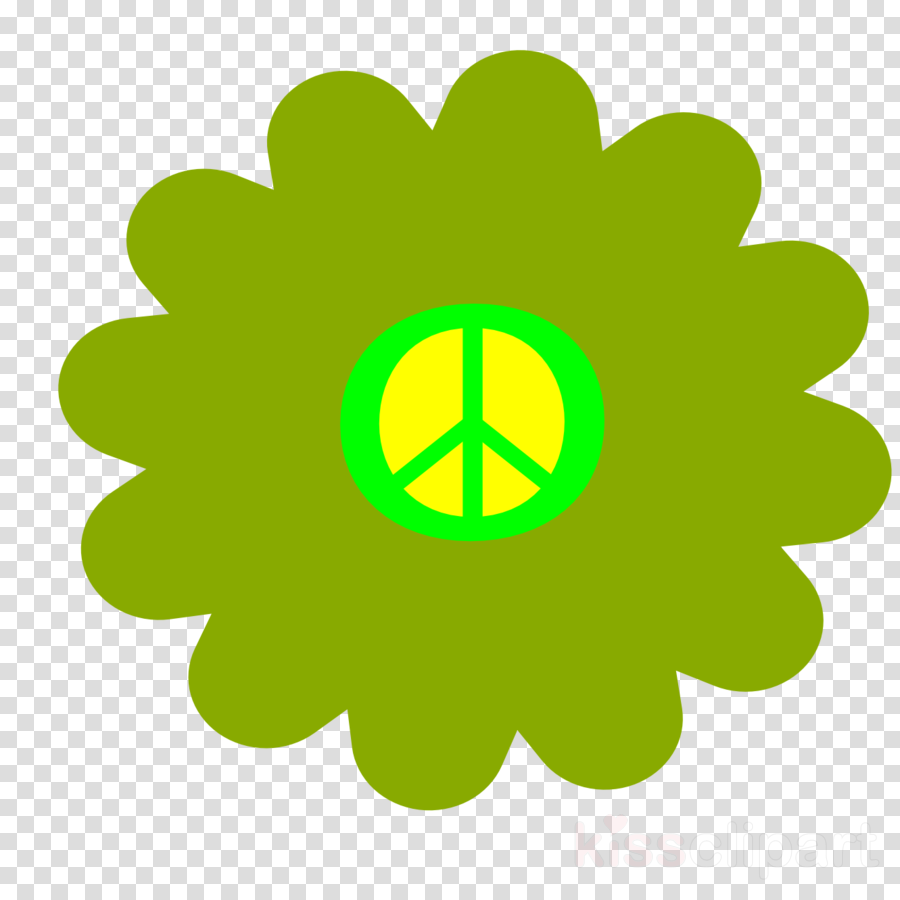 Flower Hippie Png Clipart 1960s Flower Power Clip Art - Flower Power Hippie Flowers (900x900)