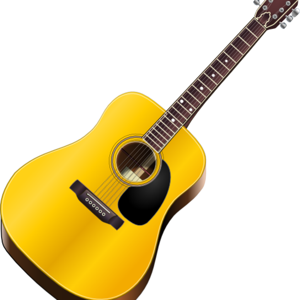 Guitar Clipart Guitar Clip Art Guitar Clip Art Vector - Guitar Clipart (1024x1024)