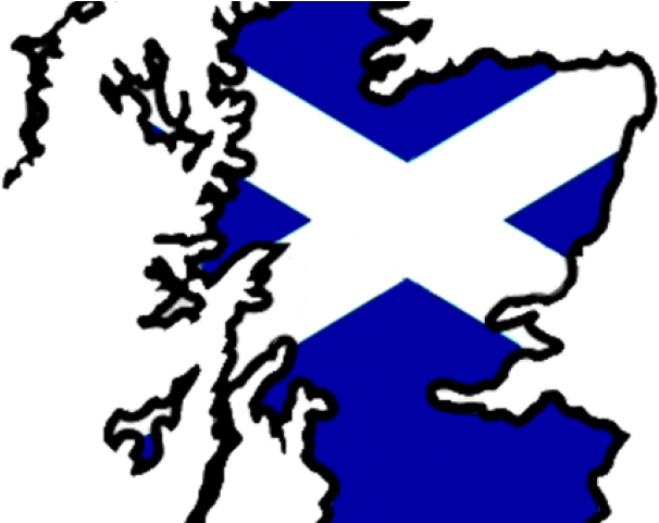 Scotland Flag Clipart Waving - Scotland Clipart (640x480)