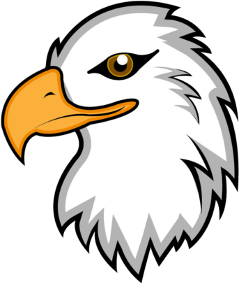 Eagle Eye Weekly - Eagle Mascot Logo Clip Art (409x409)