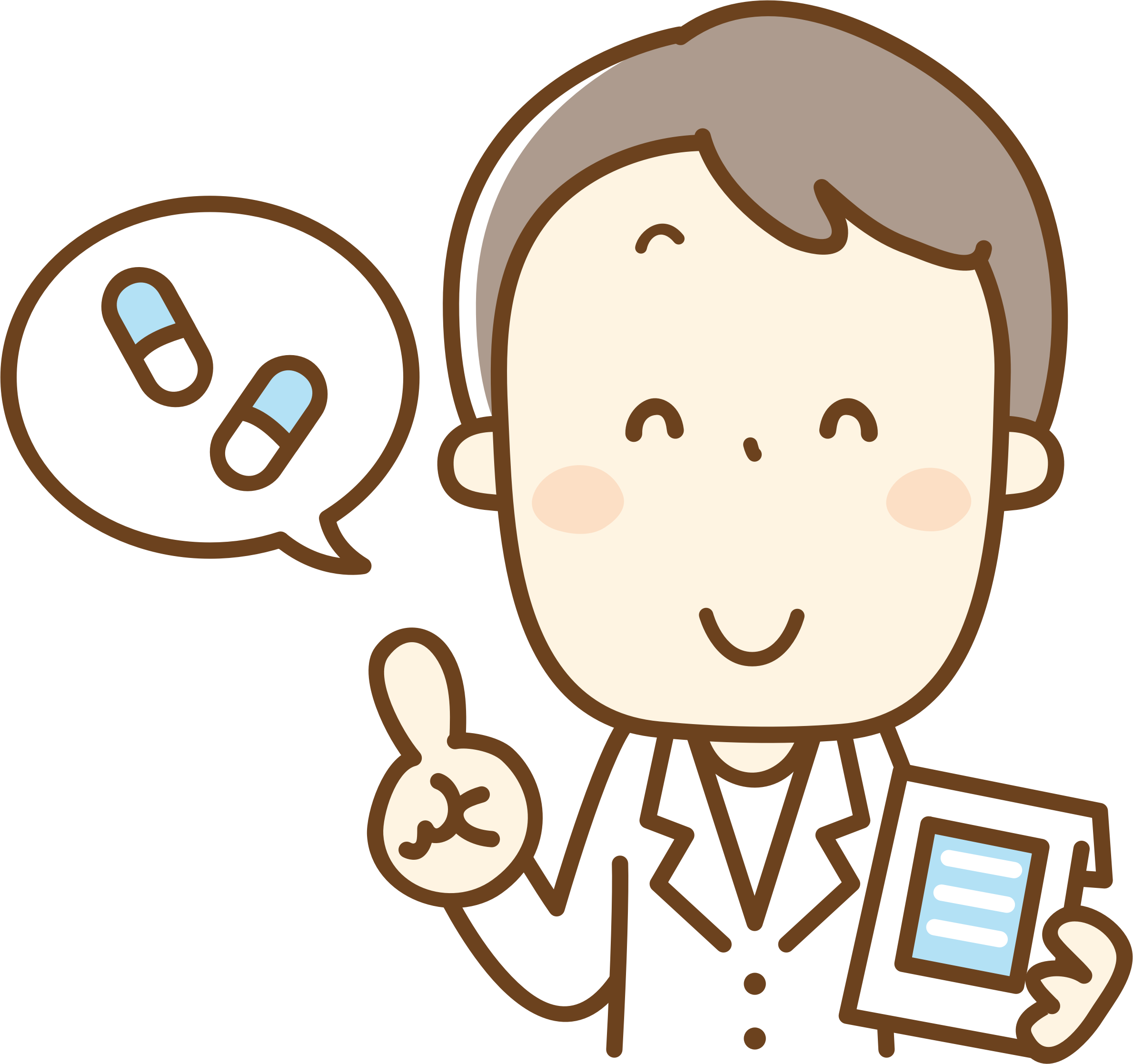 By Oksmith - お 薬 手帳 イラスト (2380x2235)