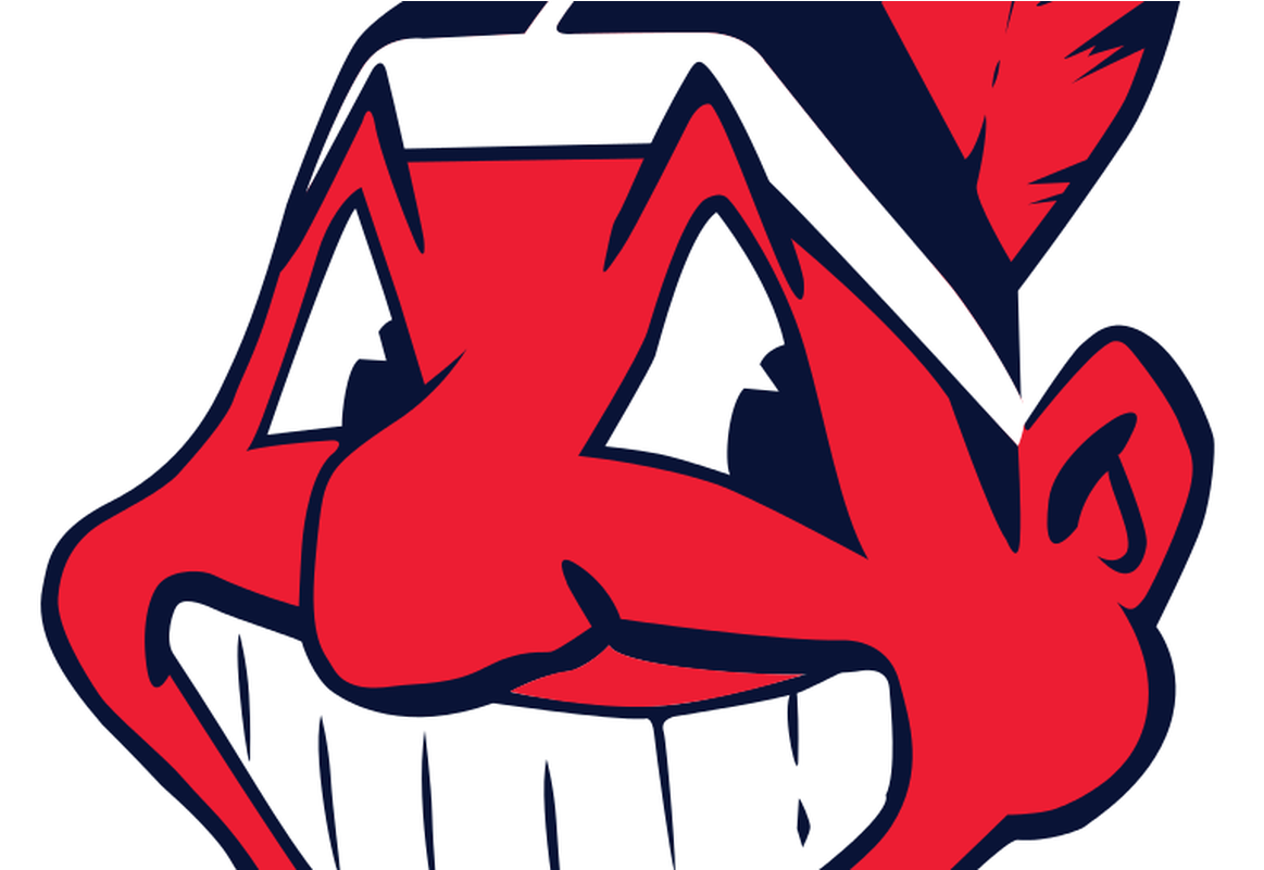 Royals Review Clipart Black And White - Cleveland Indians (1200x800)