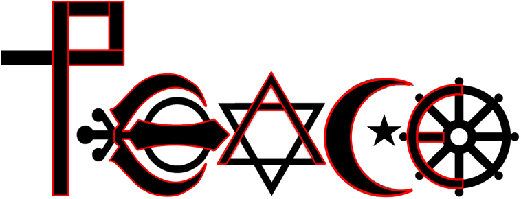 Diversity Drawing Positivity - Judentum Christentum Islam Buddhismus Hinduismus (768x312)