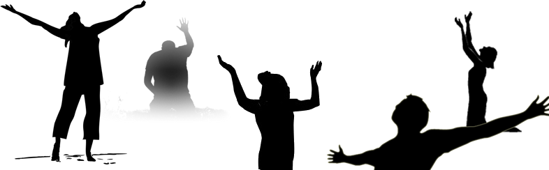 Worship Silhouette At Getdrawings - Her Own Words: The Notebook (786x244)
