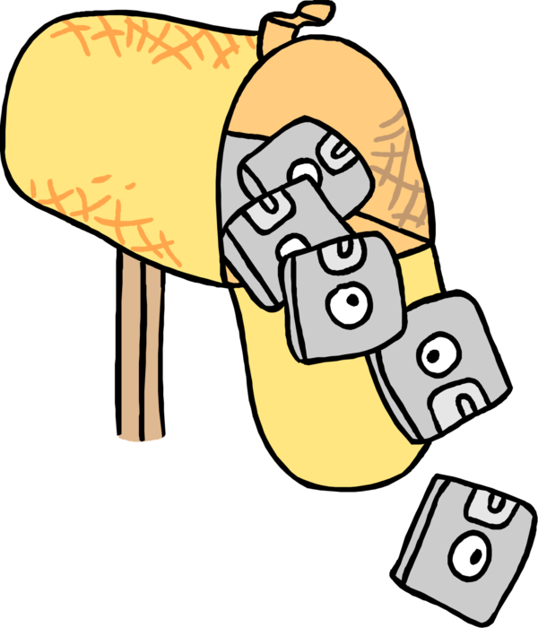 Envelope Letters Postcards And Parcels Vector Image - Postcard (600x700)