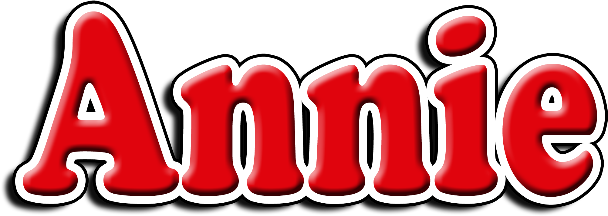 Annie Community Theater Production - Annie Logo Transparent (2100x1200)