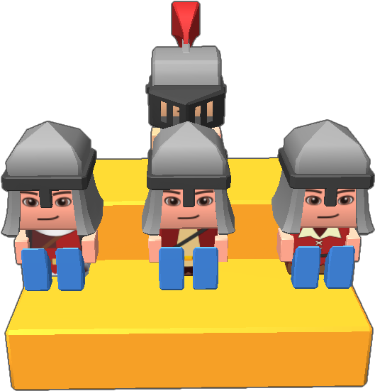 A Knight Set Awesome Less Money From Block Shire Please - Cartoon (768x768)