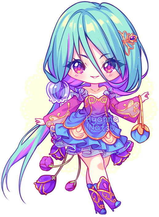 Annie Day 08 Cerinthe By Yamio - Illustration (600x744)