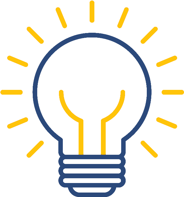 Our Vision Statement - Simple Brain Illustration Png (870x870)