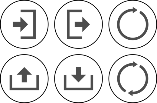 Computer Icons Symbol Download User Login - Stencil Silk Screen Printing (519x340)