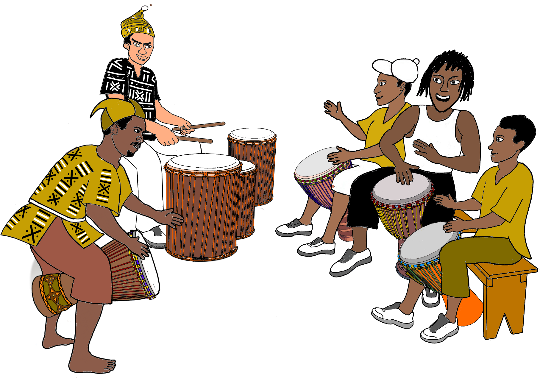 A Unique Musical Instruments Factory Bali Medium - African Music Clipart (1920x1317)