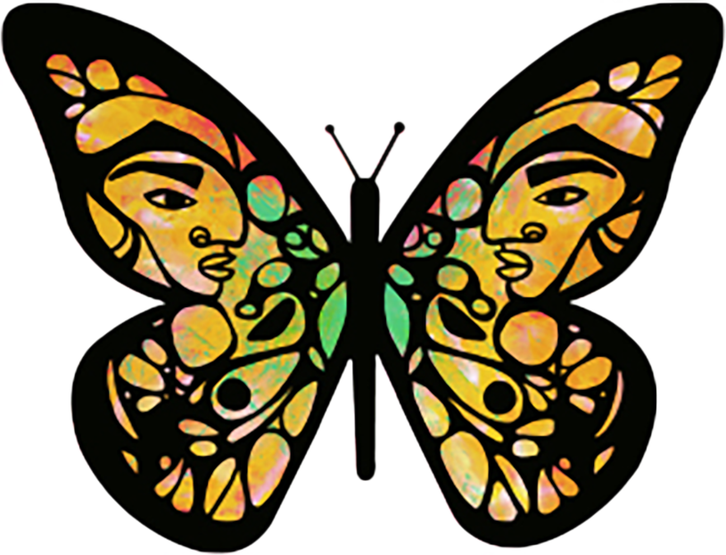 To Celebrate The Strength And Beauty Of Latinx Women - Migration Is Beautiful Butterfly (814x622)