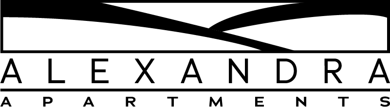 Logo Alexandra Apartments In Cedar Rapids, Ia - Alexandra Apartments (801x220)