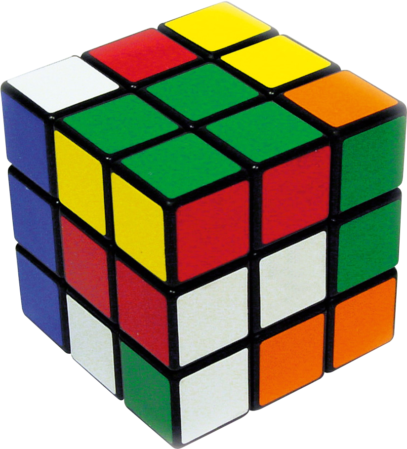 Clip Art - Invented The Rubix Cube (1000x1000)