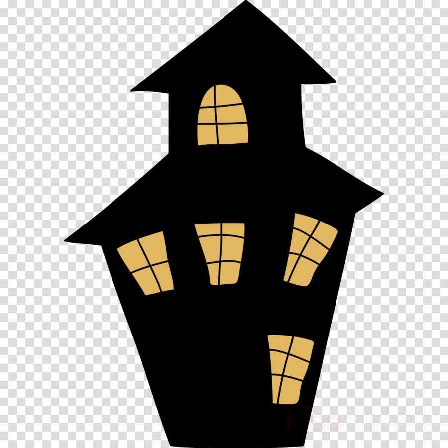 Mysterious House Clip Art Clipart Haunted House Mystery - Halloween Haunted House Clip Art (900x900)