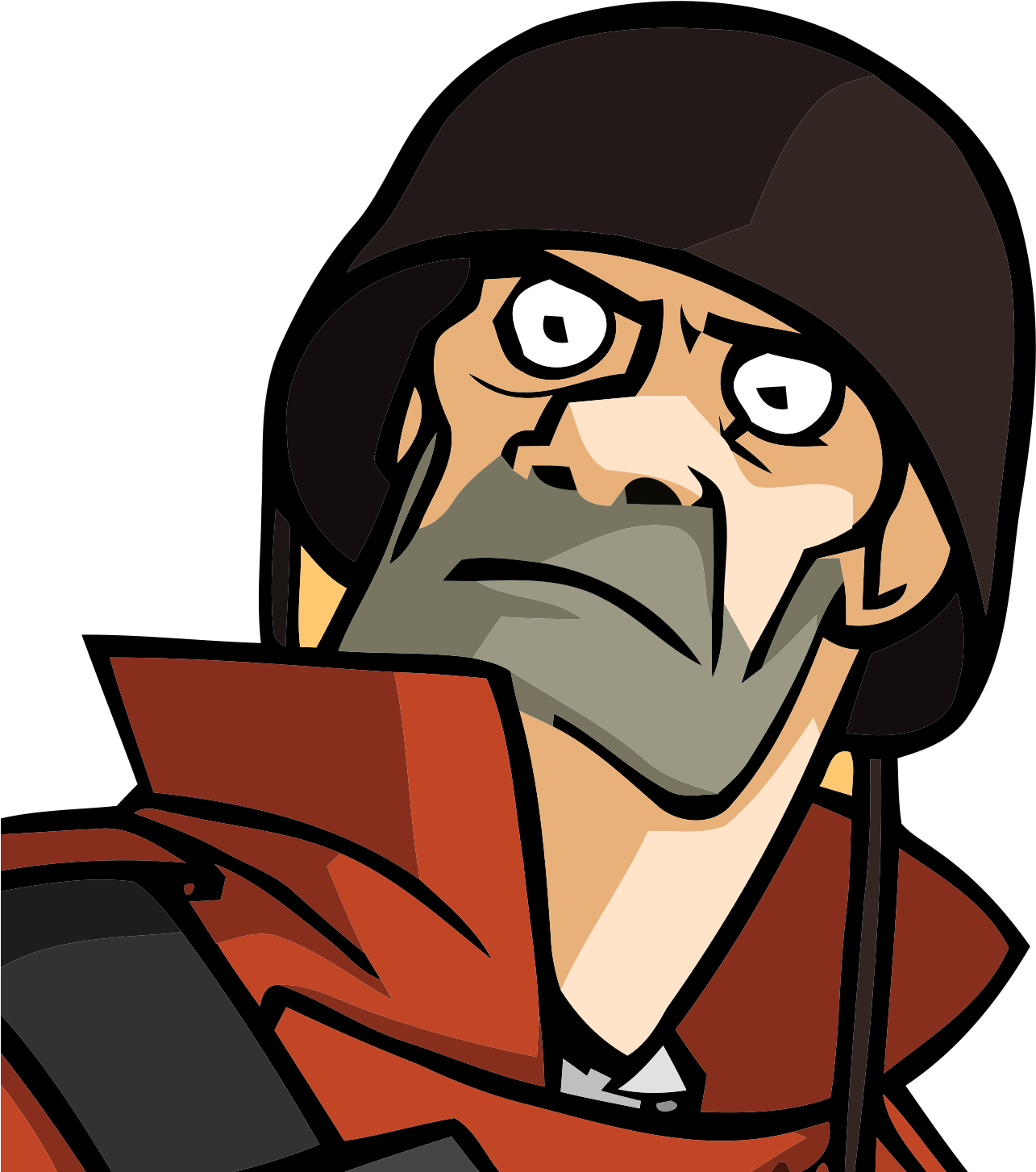 View Samegoogleiqdbsaucenao 1341173892548 , - Tf2 Soldier Stare (1525x1562)