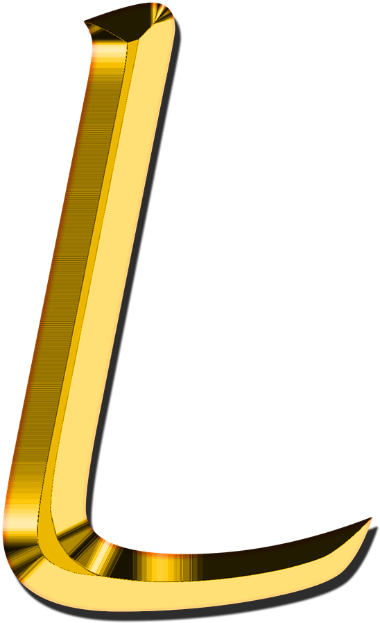 Clipart Royalty Free Capital Letter Png Stickpng - Letter L Transparent Background (1271x1280)
