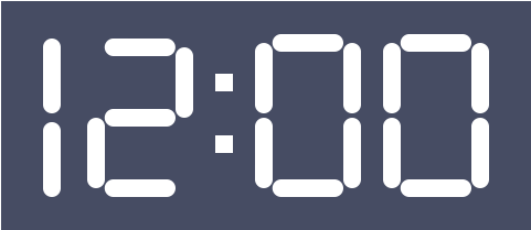 Digital Clock Png File Clipart - Digital Time Icon Png (512x512)