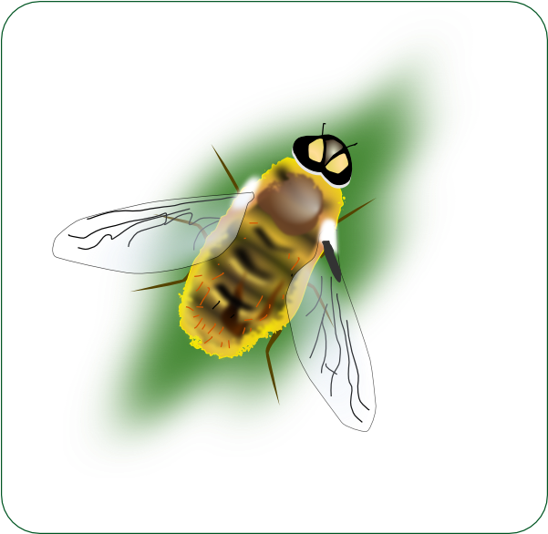 This Free Clip Arts Design Of Digital Bee Art - This Free Clip Arts Design Of Digital Bee Art (600x598)