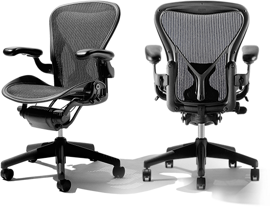 New Herman Miller Aeron Chair - Herman Miller Aeron Office Chair. Black (559x431)