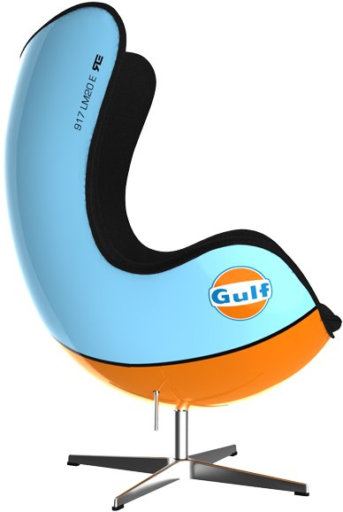 The Gulf Art Egg Collection Chair - The Gulf Art Egg Collection Chair (600x600)