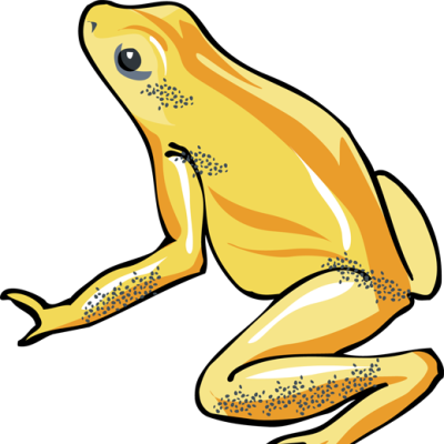 There Is 18 Frog Blue Heron Free Cliparts All Used - Clip Art (400x400)