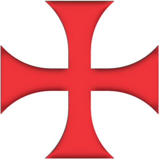 Knights Cross Images Vault Large On Transparency - Knights Templar Flag (789x789)