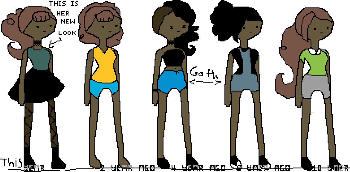 Emma Growing Up And Her New Look - Cartoon (1200x600)