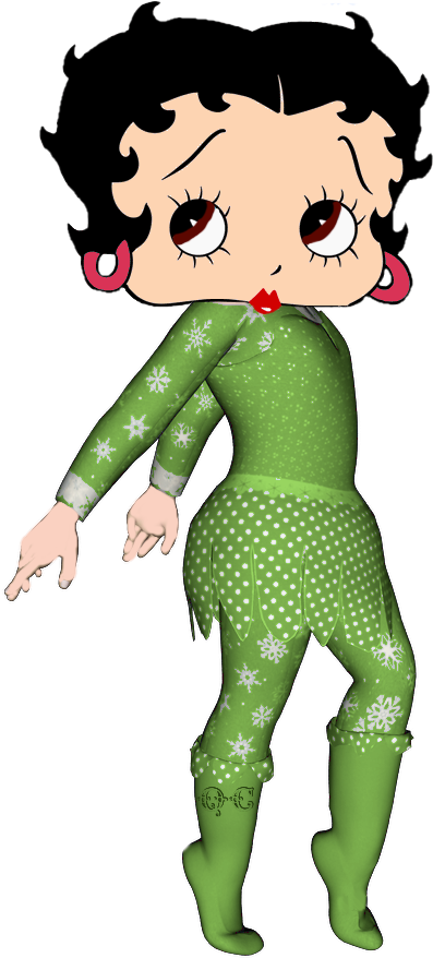 Betty Boop, Growing Up, Live Life - Betty Boop Pose (535x930)