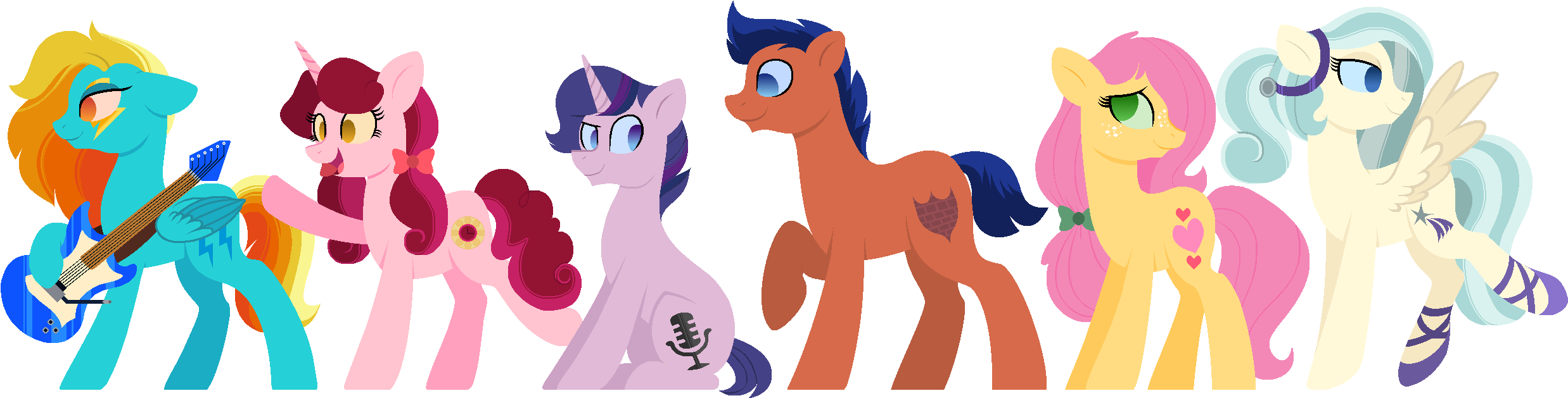 Here's To Never Growing Up By Carouselunique - Mane (2491x793)