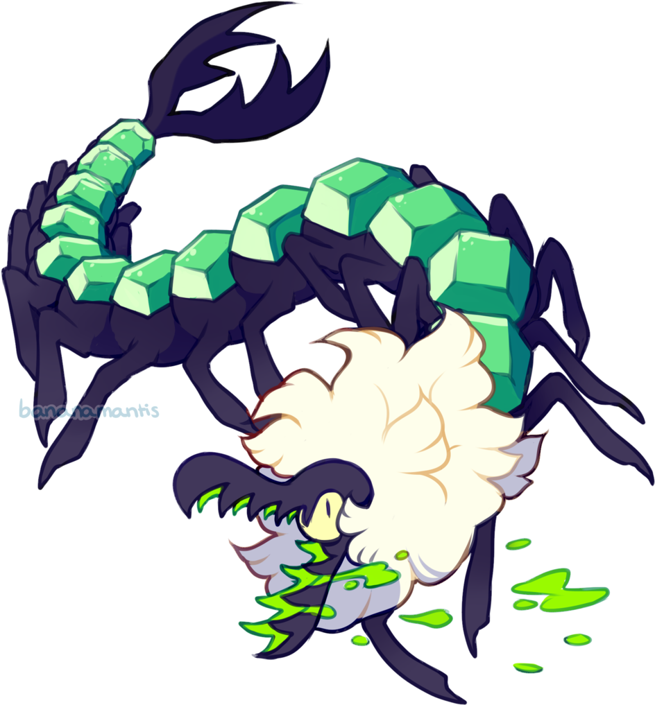 Png Download Fanart Super Bad Monster By Bananamantis - Steven Universe (1024x1078)