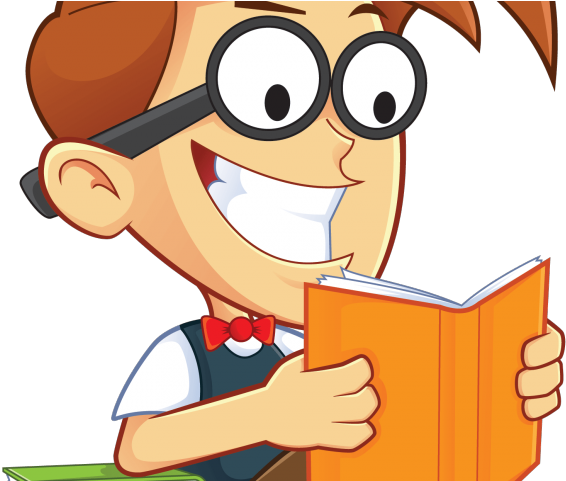 Clip Black And White Download Geek Free On Dumielauxepices - Reading Book Png (640x480)