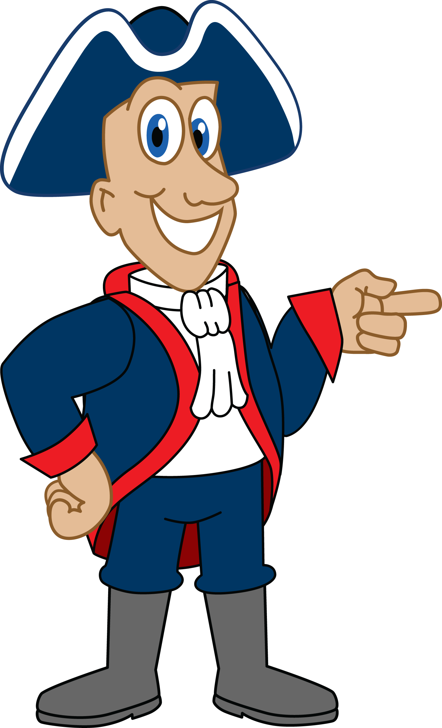 Florida Student Achieve States - Patriot Clip Art (1525x2512)