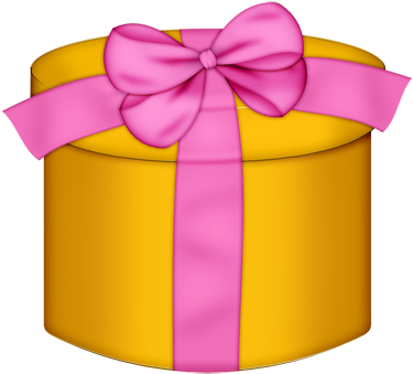 Sd Birthday Diva Gift2 - Clipart Png Baby Gift (400x364)