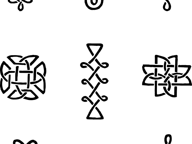 Celtic Clipart Banner - Celtic Knot (640x480)