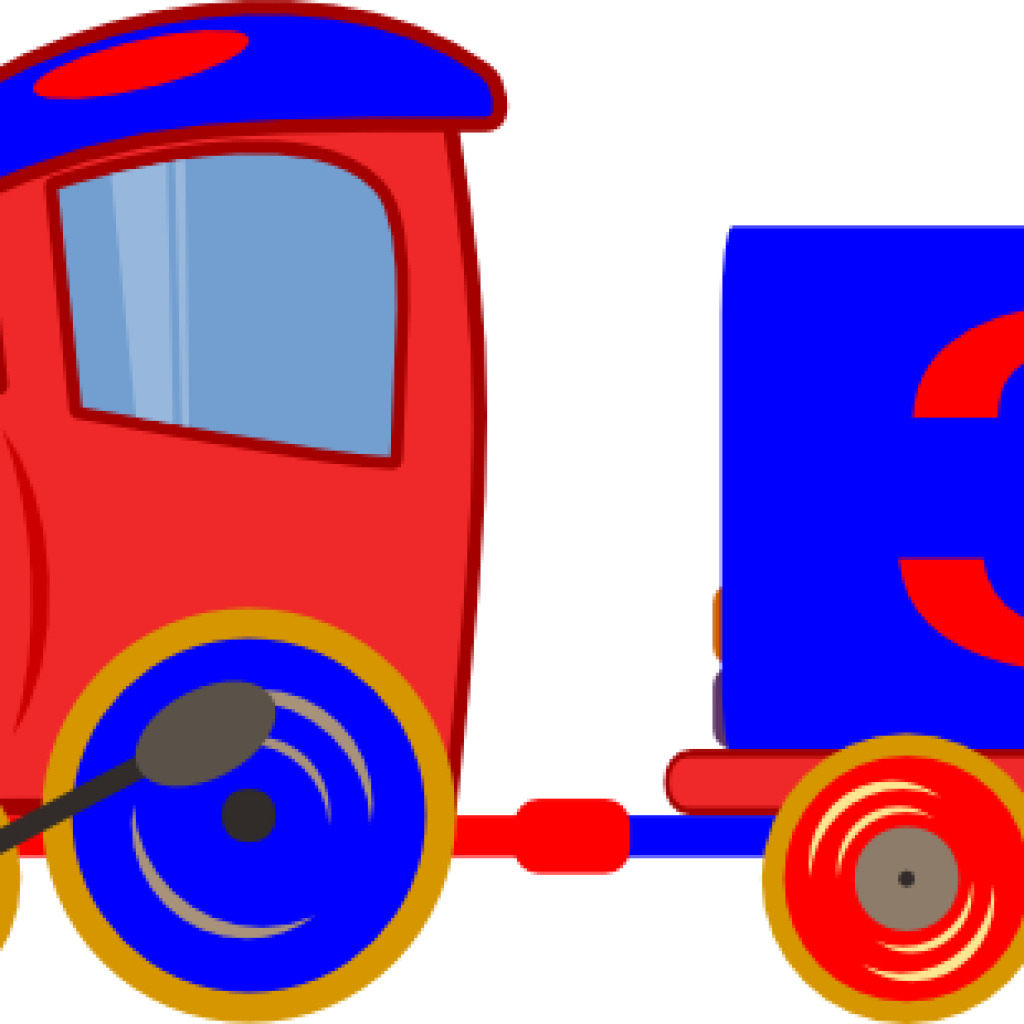 Train Cliparts Loco Train Clip Art At Clker Vector - Ge'von's Favorite Red Train [book] (1024x1024)