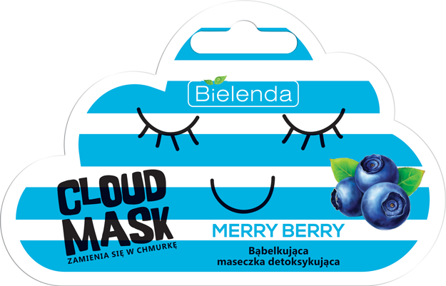 Cloud Mask Babelkujaca Maseczka Detoksykujaca Merry - Bielenda Cloud Mask (625x401)