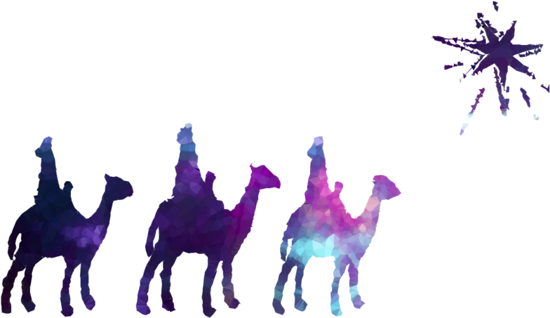 Santa Claus Nativity Scene Christmas Ornament Christmas - Reyes Magos (900x900)